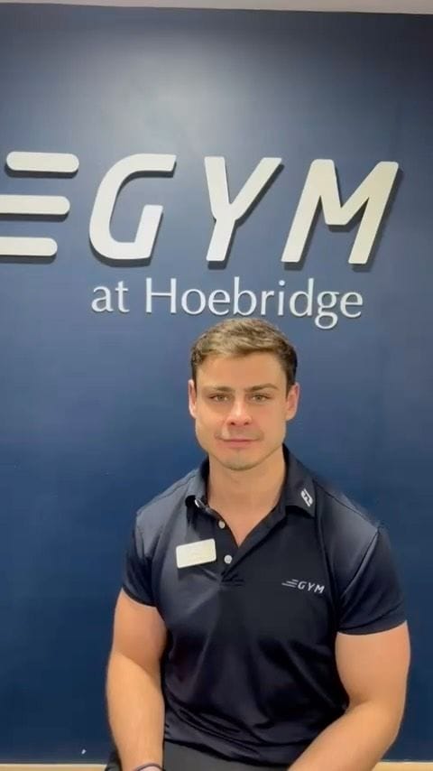 👋🏼 Meet our newest personal trainer Dan! 🏋🏼 #hoebridgegolfcentre #thegymathoebridge #fitness #personaltrainer