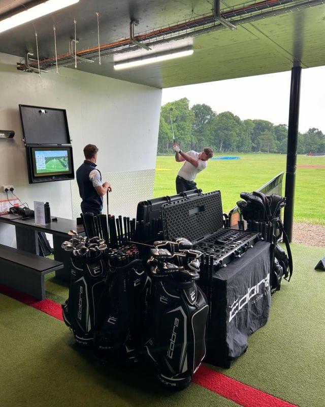 🚨LAST MINUTE FITTING 🚨COBRA are here TODAY!Come to try all the new lasted irons and woods models from one of the most famous brand on TOUR #cobra #golf #fitting #irons #woods #findyourclubs