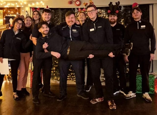 ✨️🌲 Our Christmas Parties are BACK! 🌲✨️

Our Team are ready to welcome everyone for lots of festive fun across December. See you all soon! 🥂 🎉 

If you've not booked your Christmas Party yet, we still have limited availability on:
🎅 Thursday 11th December
🎅 Saturday 20th December

Call 01483 722611 to find out more and to reserve your booking.

#hoebridge #hoebridgegc #christmas #christmasparty #workchristmasparty #woking #surrey